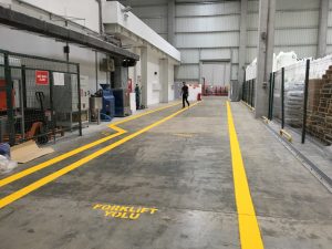 Epoksi Fabrika İçi Yol ve Yön Çizgileri 4