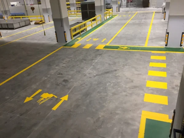 Epoksi Fabrika İçi Yol ve Yön Çizgileri 7